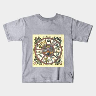 Bet Alpha Synagogue Zodiac Kids T-Shirt